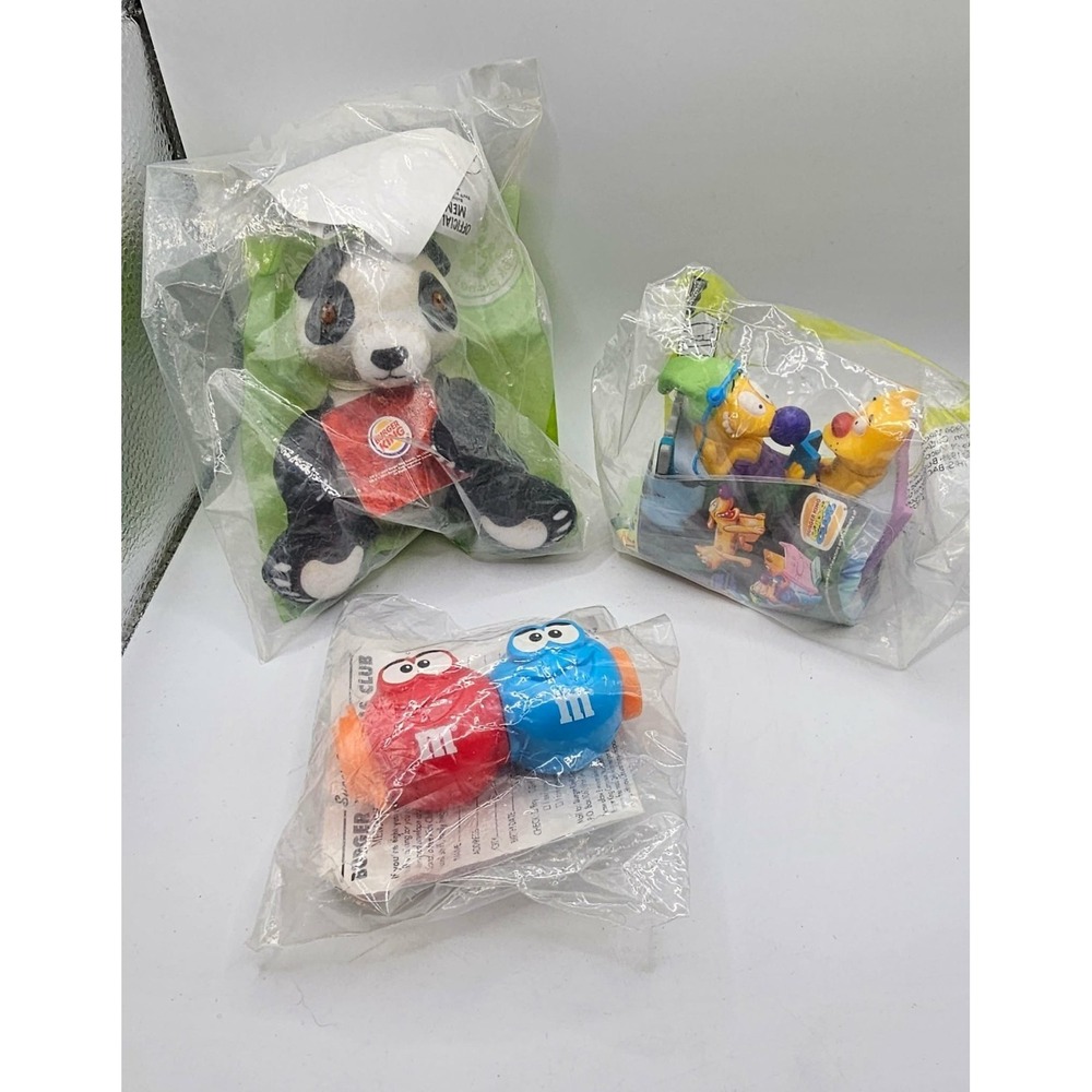 Burger King CatDog M&M's Endangered Species Toys Lot 1997 2003
